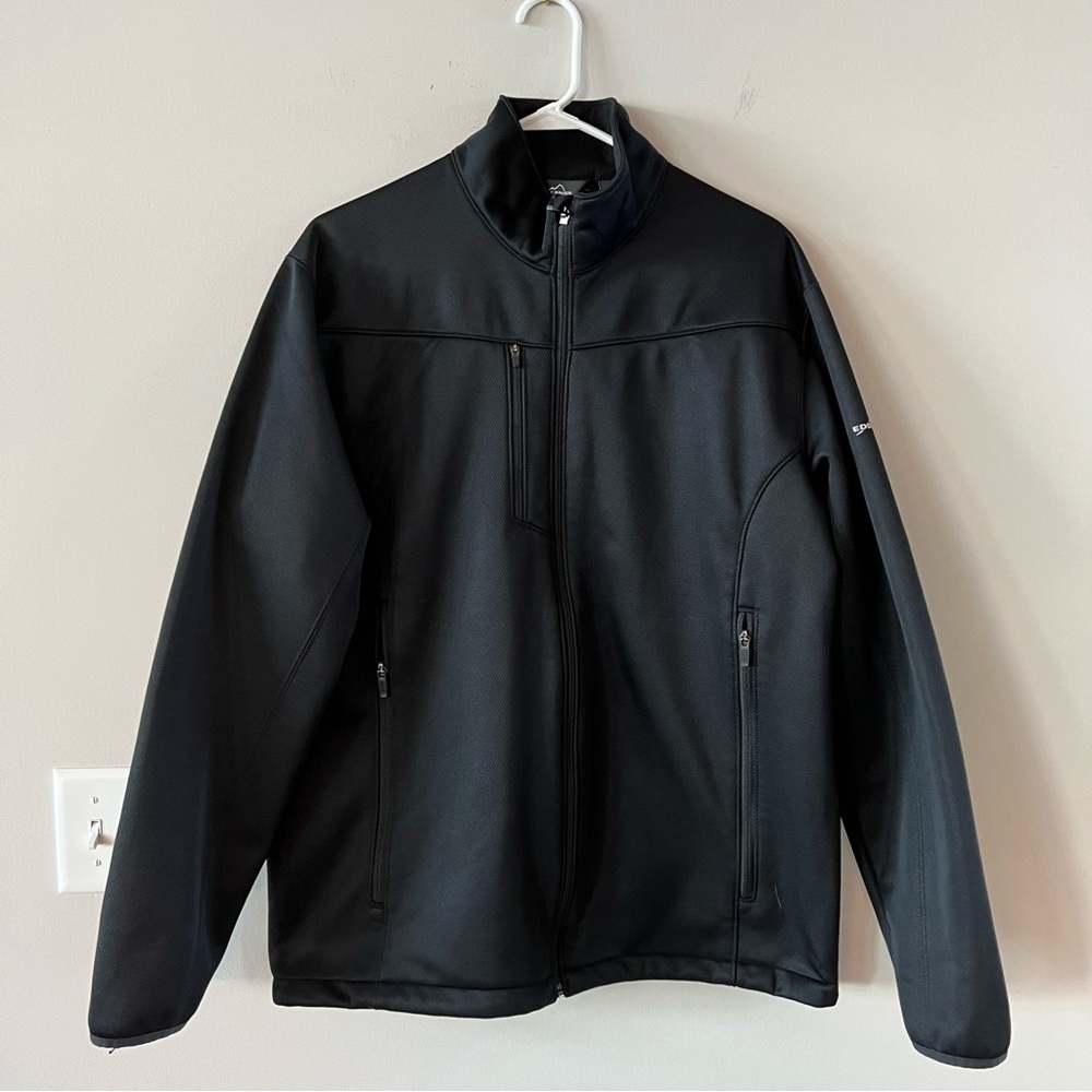 NWOT! Eddie Bauer Soft Shell Light-Weight Fall Jacket - Black